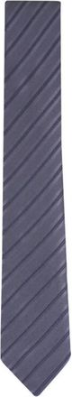 Brunello Cucinelli striped tie - Grey