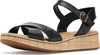 Born Cannes Womens Sandals Black/Nero : 11 M, Leather