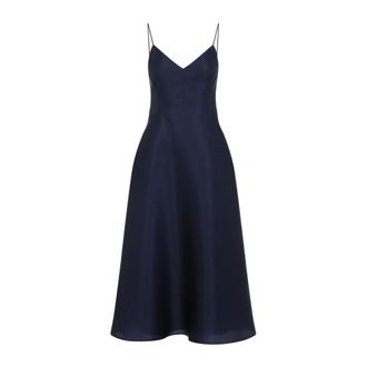 Alberta Ferretti Alberta Ferretti, Midi Dresses, female, Blue, Size: M Womens Dresses Clothing Blue Ss26