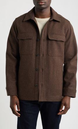 Pendleton Lawson Wool Coat in Brown Mix at Nordstrom, Size Xx-Large