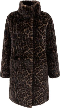 Apparis Bruine Blair Jas Stijlvolle Keuze - Dames - Mantel - Bruin - M - Polyester - Jassen