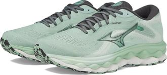 Mizuno Mens Mizuno Wave Sky 7 J1GC230253 Sneakers Granite Green Running Shoes TF8821