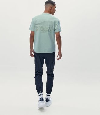 Born Living Yoga T-shirt Baffin Green Hay