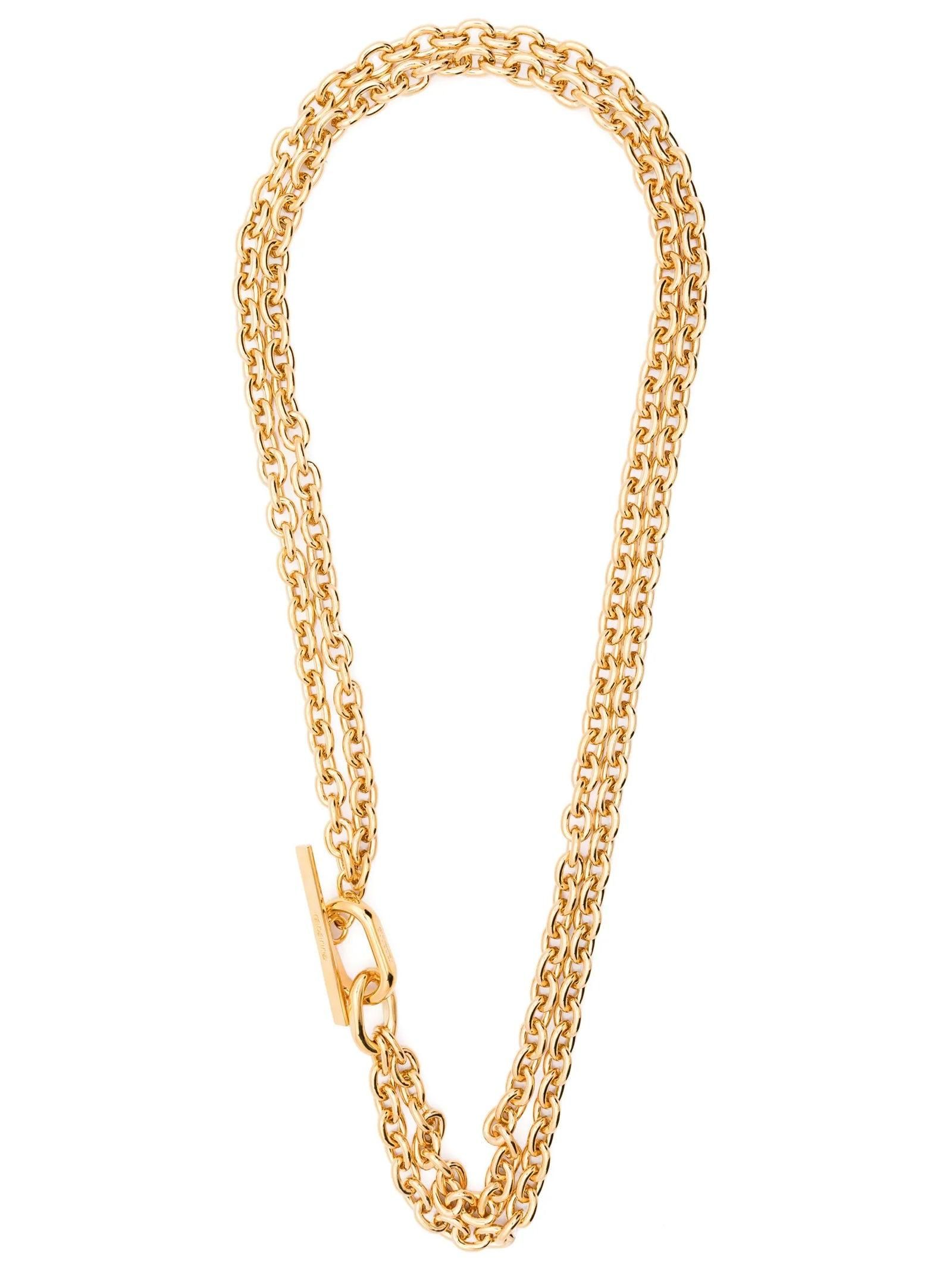 ネックレス・ペンダント Rabanne Necklace - Rabanne - Aluminum - Rose Gold Rabanne XL Chain-Link Necklace | Neiman Marcus
