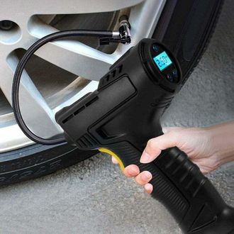 OEM Inflador De Neum&aacute;ticos Port&aacute;til Inal&aacute;mbrico De 120 W, Compresor De Aire Para Coches, Motocicletas Y Bicicletas Con Man&oacute;metro Digital Led De 2000 Mah -