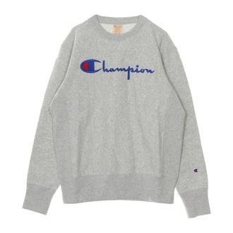 Champion Heren, Sweatshirts & Hoodies, Grijs, Maat: XL Katoen