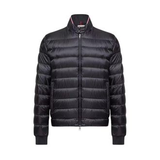 Moncler Winter Jackets, male, Black, Size: XL Rigel Short Down Jacket