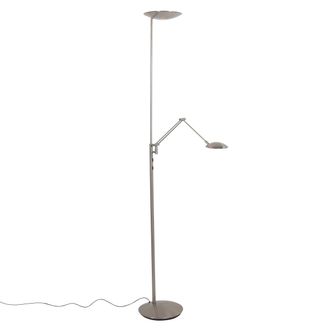 Steinhauer Steinhauer - L&aacute;mpara De Pie - Daphne 2 - Acero - Metal - L&aacute;mpara