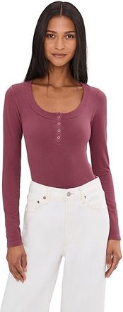 Free People Wide Awake Layering Womens Clothing Crushed Berry : MD-LG (Womens 8-12), Cotton/Elastane/Nylon