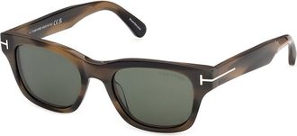 Tom Ford FT1357 CALEB-02 55N Mens Sunglasses Tortoiseshell Size 50