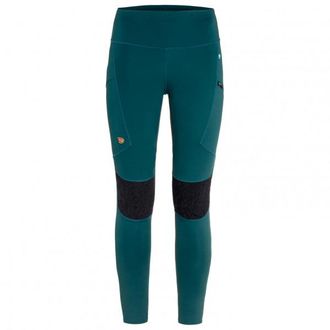 Fj&auml;llr&auml;ven Abisko Trekking Tights HD Leggings f&uuml;r Damen | blau