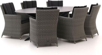 Intenso Furniture Intenso Adriano/Furato ellips 240cm dining tuinset 7-delig