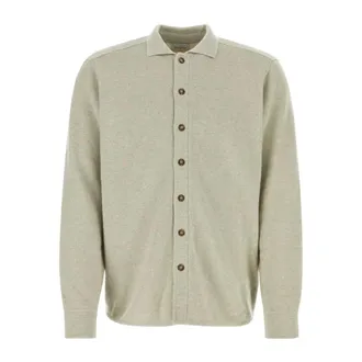 Le Kasha Casual Shirts, male, Gray, Size: L Minsk Cardigan