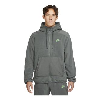 Nike NSW fleece hooded jacket Grey DD4883-068