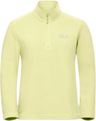 Jack Wolfskin Taunus 100 Halfzip Fleecepullover f&uuml;r Damen | gelb