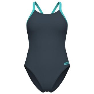 Arena Team Swimsuit Challenge Solid Badeanzug f&uuml;r Damen | blau