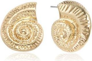 Ettika Conch Stud Earrings in Gold at Nordstrom Rack