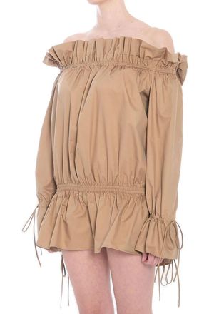 Saint Laurent Gerimpeld Mini Jurk