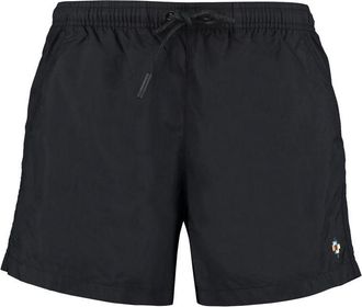 Marcelo Burlon Black Polyamide Short And Mini Mens Shorts