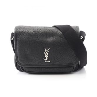 Saint Laurent Black Leather Shoulder Bag (Pre-Owned)