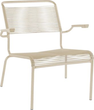 Schaffner Spaghetti-Lounger Säntis mit Armlehnen