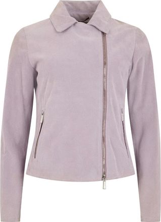 Moorer Chaqueta con cremallera - Jackets - Mujer - P&uacute;rpura - S