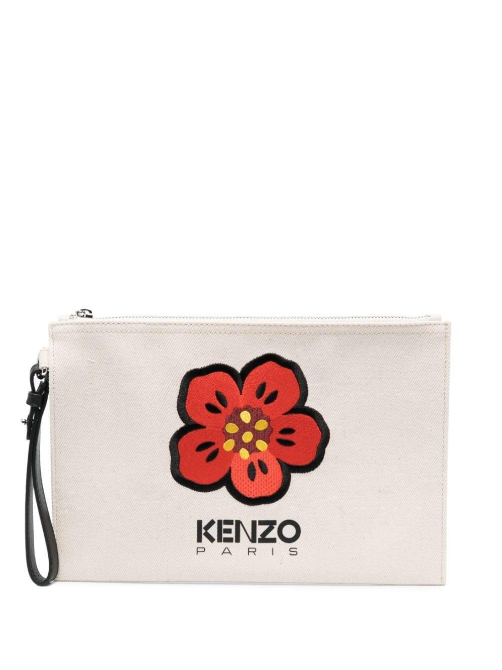 KENZO Pop Bouquet Vertical Small Wallet