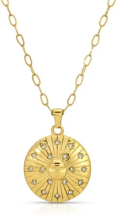 Kozakh Sun Medallion Necklace in Gold at Nordstrom