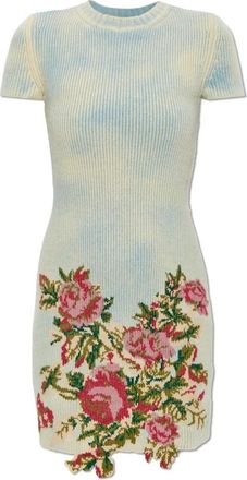 Diesel M-Rinnie Jurk - Dames - Jurken - Blauw - Maat: S Katoen