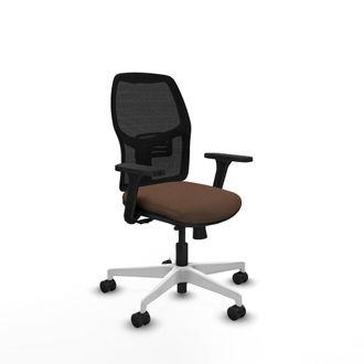 Piqueras y Crespo Silla De Oficina Piqueras Y Crespo Alfera Negro Malla Ergon&oacute;mica