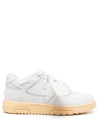 Off-white Out Of Office lace-up sneakers - women - Leather - 37