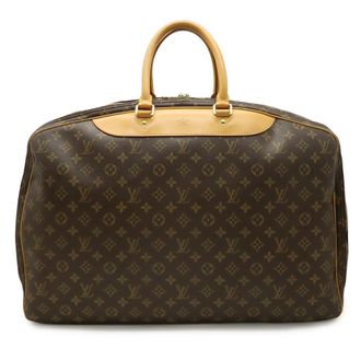 Louis Vuitton Brown Monogram Canvas Pvc Coated Canvas Boston Bag (Pre-Owned)