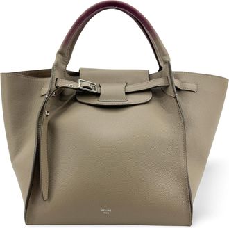 Celine Big Grained Calfskin Beige Calfskin Handbag (Pre-Owned)