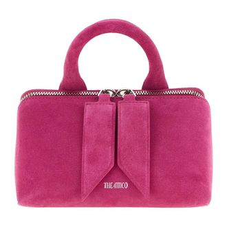 The Attico Friday Mini Bag - Dames - Tassen - Roze - Maat: ONE Size Katoen