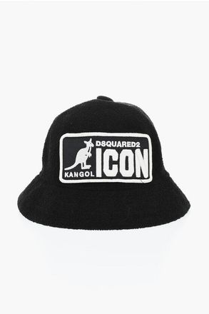 Dsquared2 KANGOL Terry Cotton Bucket Hat size One Size