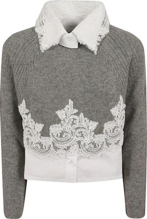 Ermanno Scervino Donna, Maglie, Grigio, S, new