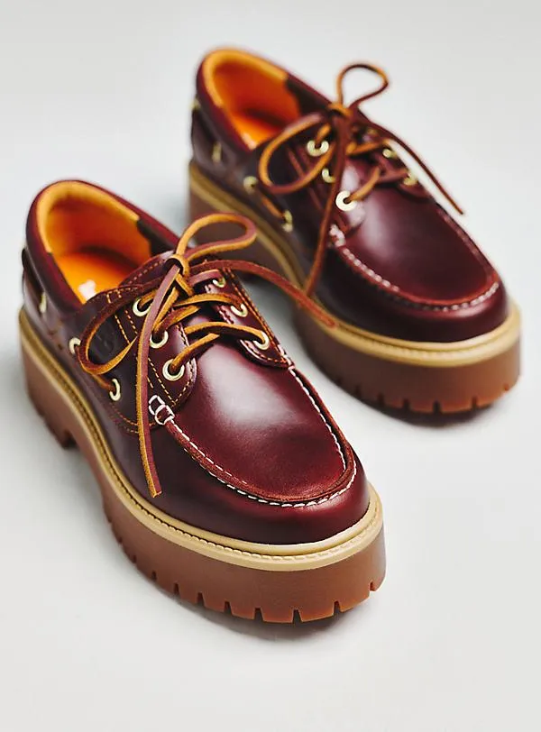 Stone Street Boat Shoe Flats