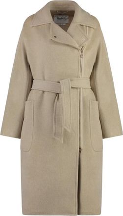 Max Mara Mujer, Abrigos, Beige, Talla: 3XS