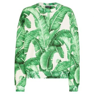 Dolce & Gabbana Heren, Sweatshirts & Hoodies, Groen, Maat: XL Katoen