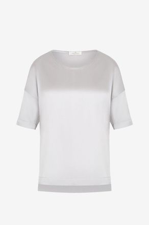 PANICALE T-Shirt aus Seide