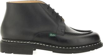 Paraboot leather desert boots - men - Bos Taurus/Calf Leather/Rubber - 7.5 - Black