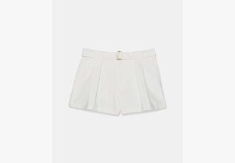 Kate Spade New York Belted Pleated Shorts