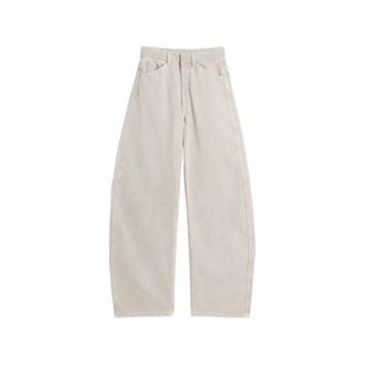 Christophe Lemaire Wide Trousers, female, Beige, Size: S Wide Trousers