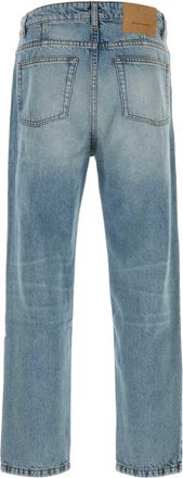 Ami Mens Jeans Blue Cotton