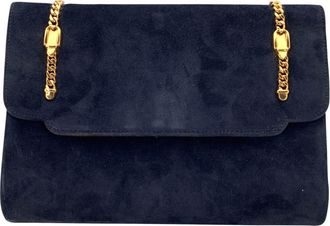 Gucci Gucci Vintage Su&egrave;de Clutch Tas