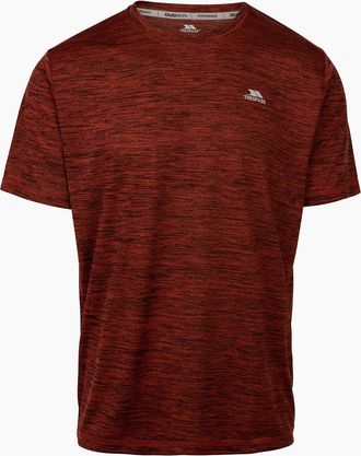 Trespass Mens Trespass Mens Kearsley Active Top - Red/Red - Size: 38