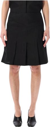 Our Legacy Girdle Rok - Dames - Korte rokken - Zwart - S - Linnen - Rokken