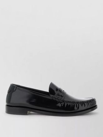 Saint Laurent leather loafers