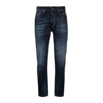 Dondup Slim-fit Jeans, male, Blue, Size: W38 Dian Carrot Fit Jeans