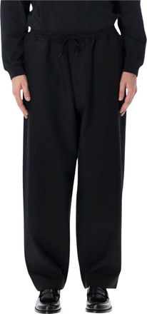 Comme Des Gar&ccedil;ons Pantal&oacute;n de lana tipo jogging - Trousers - Hombre - Negro - M